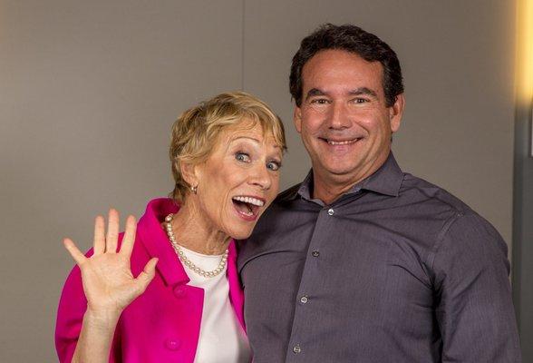 Wayne with Barbara Corcoran in Nashville