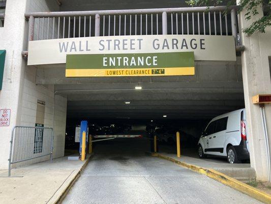 Wall Street Garage