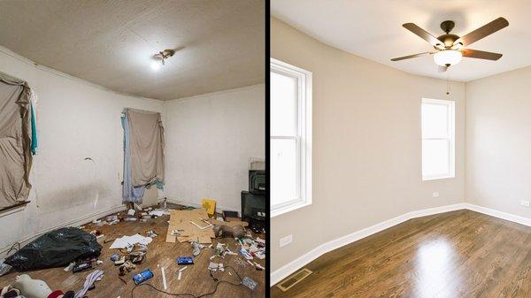 Single family home renovation