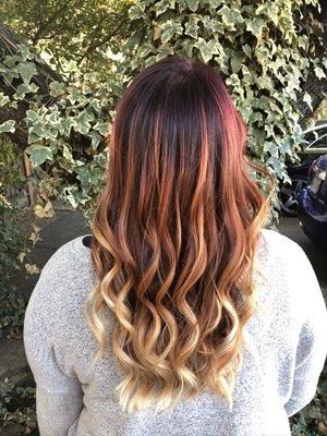 Fire Ombré