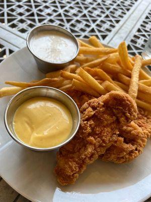 KIDS MEAL - FRIED CHICKEN TENDERS - $9