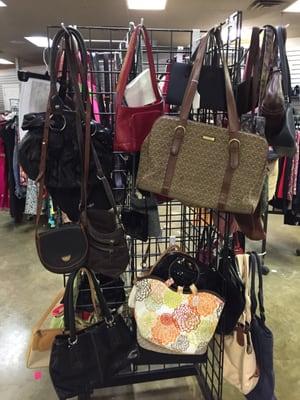 Lots of purses!