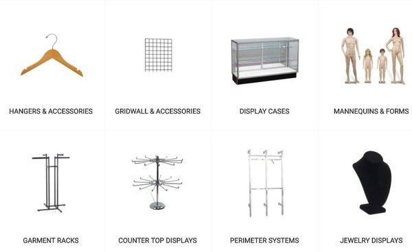 Retail store fixtures