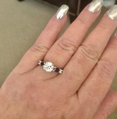 Thank you Medawar for designing my perfect ring. Carol was very professional with helping me choose the design. I couldn't be happier