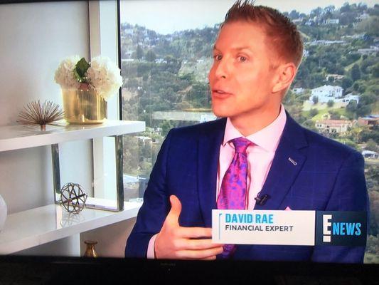 E! News financial expert David Rae