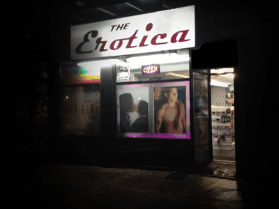 Exterior, The Erotica, Nighttime