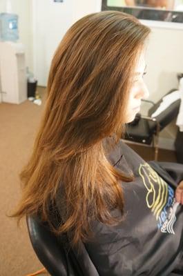 After Rio Keratin Treatment