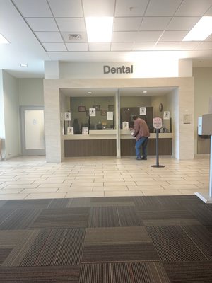 Joke of dental and VA service