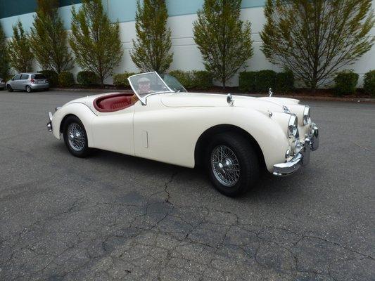 1955 Jaguar XK140