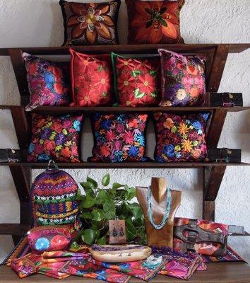 Just a sample of the products we sell.  All handmade from Guatemala