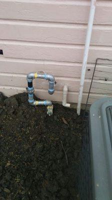 We also repair gas lines and install new gas lines .