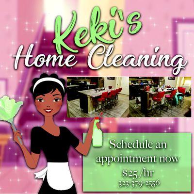 Just $25 a hour for detailed home cleaning