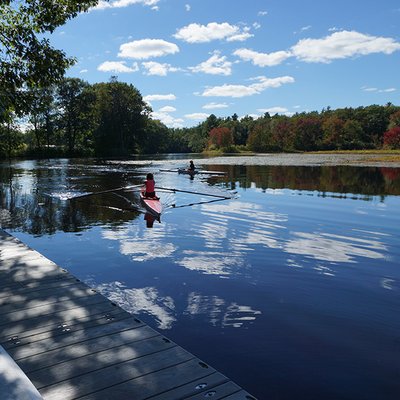 Sculling Instruction on the Lamprey River