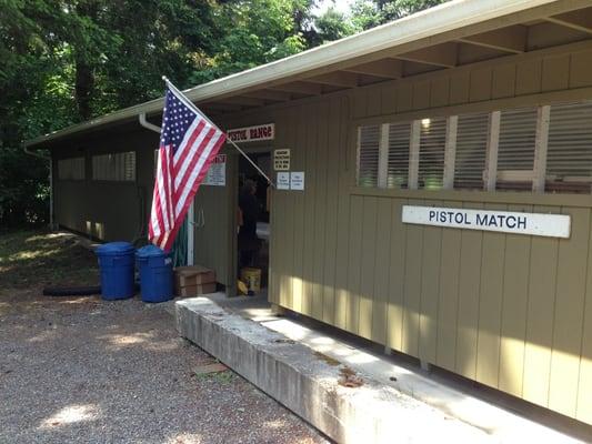 We hold NRA Conventional Outdoor Pistol competitions here.We host annually the WA State Governor's 20 State Pistol Championship.