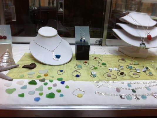 Beautifully handmade sea glass jewelry and more