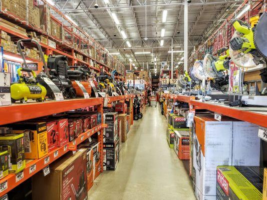 Power Tools at Home Depot Secor Rd.