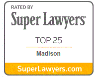 Rated Super Lawyer for 8 Years running. Only Madison area Super Lawyer in DUI Defense, Appeals and Criminal Defense.