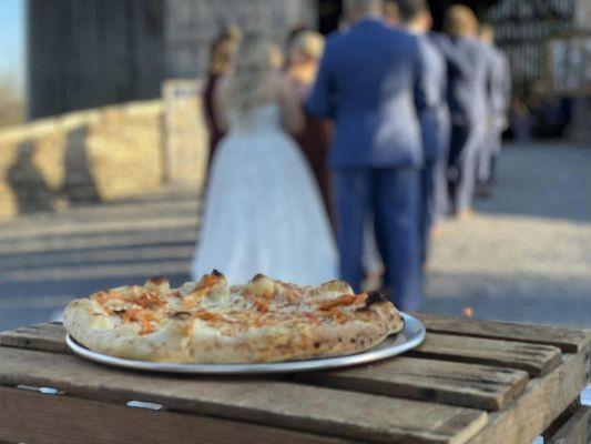 Wedding pizza