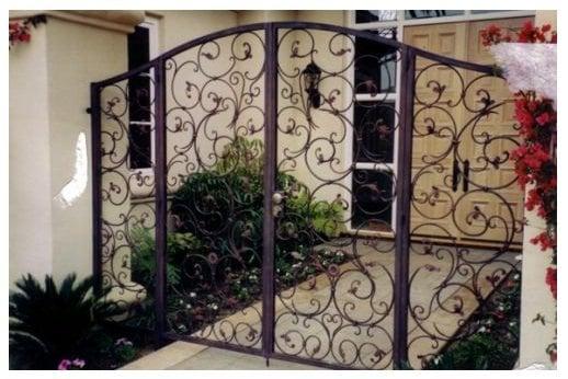 Artistic Wrought Iron - Custom Entry Gate