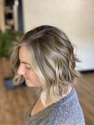 Soft balayage