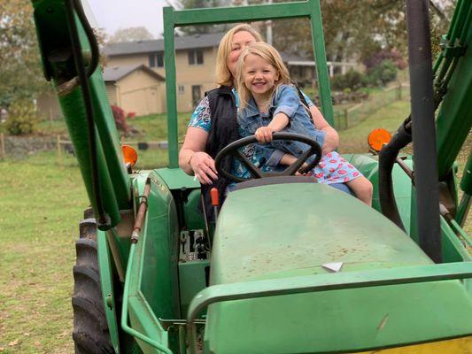 Tractor time!