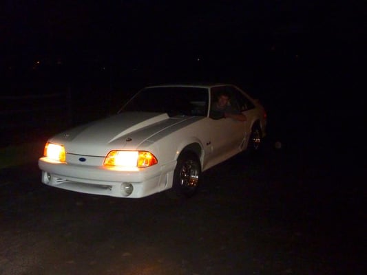 88 Ford Fox Body Mustang at The Journey Garage Automotive Restoration and Repair in Harleysville, PA