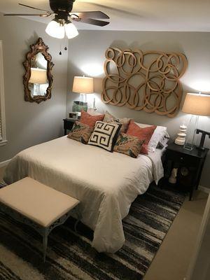 Completed Guest Bedroom Design Snee Farm Mt Pleasant SC