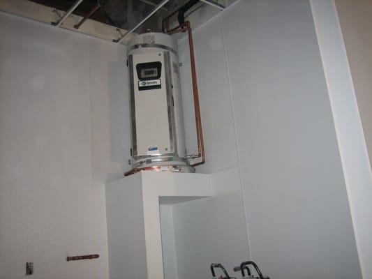 water heater installation