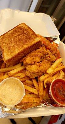 Fried Lobster Tail Combo W/Fries