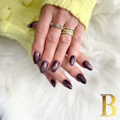 cat eye over hybrid - bio gel nails