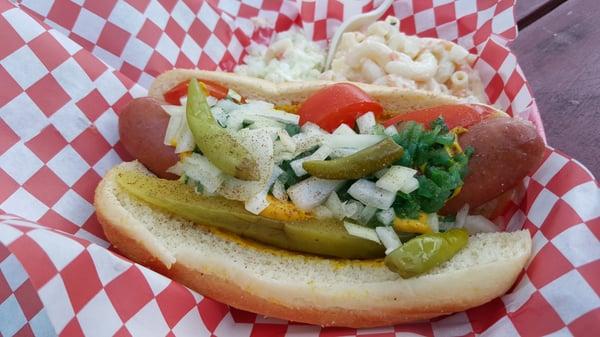 Had me a Chicago Dog. $6 It was pretty awesome.