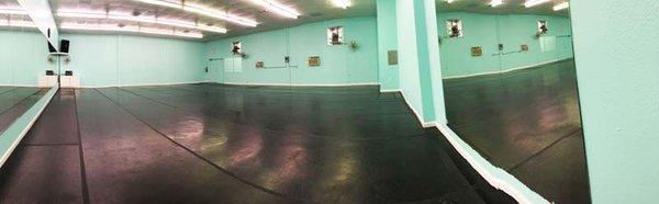 Melba's dance studios are professional-caliber.