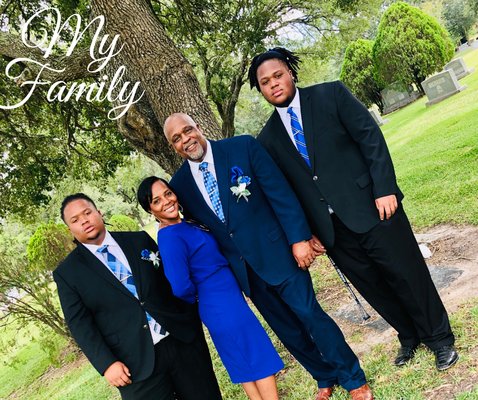 Pastor Clay and his family.