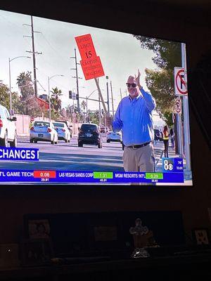 Leader keeping cars going slow in school zone