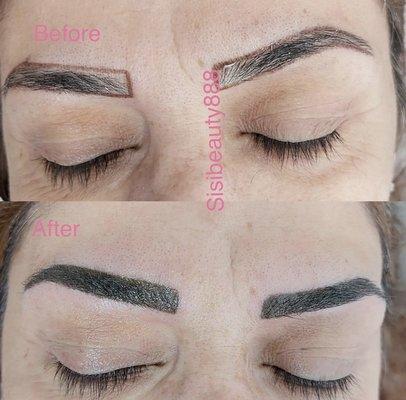 Powder brow