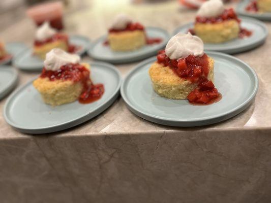 Strawberry Shortcake Tres Leches