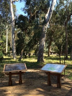 Historic grove plaques