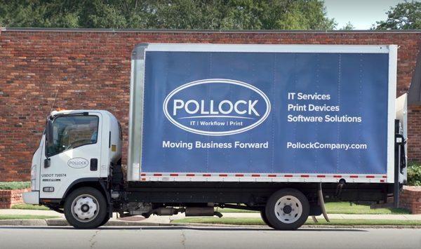 Pollock Company Truck - local delivery and support