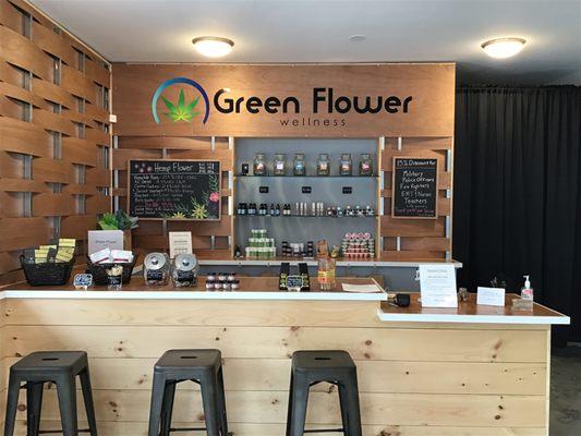 Offering CBD oil, flower, edibles and more