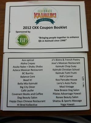 Get the CKK Coupon Booklet for only $1!