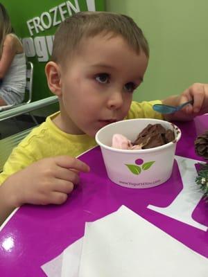 My sweetie loves the froyo