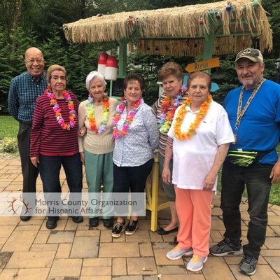 The Group of Seniors from Morristown enjoyed a day of fun in the sun with a pool party!