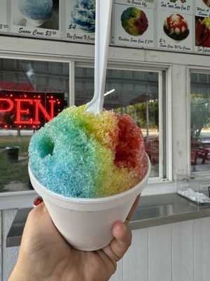 Rainbow Snowcone