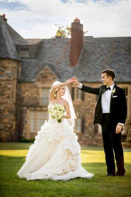 A Graylyn wedding in Winston-Salem, NC.