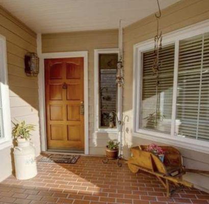 Old front door