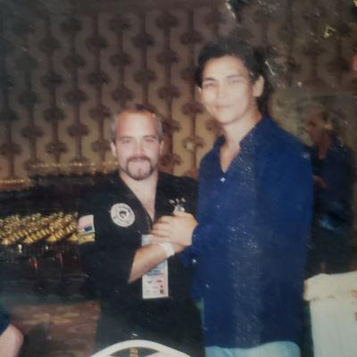 Master J. Townsend Tremblay with Don "The Dragon" Wilson (took my students to the World Martial Arts Championships in Las Vegas 1999)