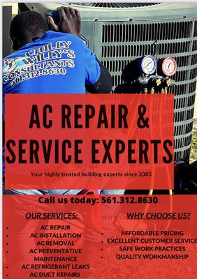 Get your units serviced today!!!