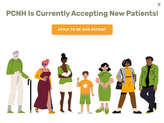 We're currently accepting new patients!