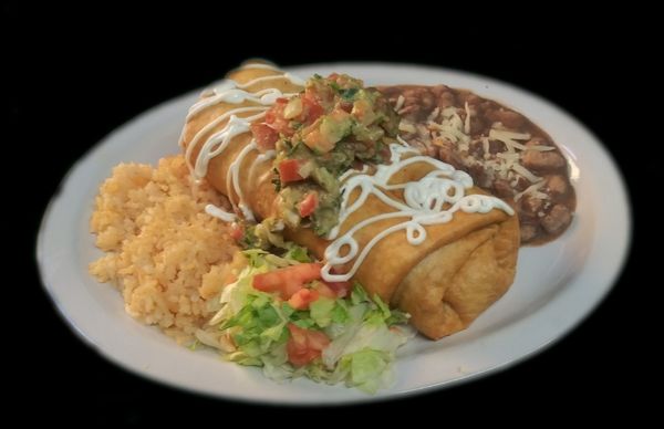 Chimichanga meat of your choice