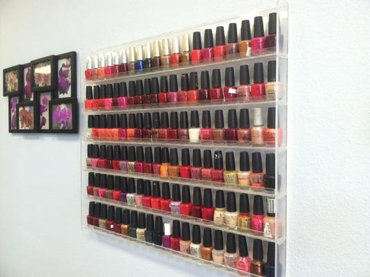 Nail polish.